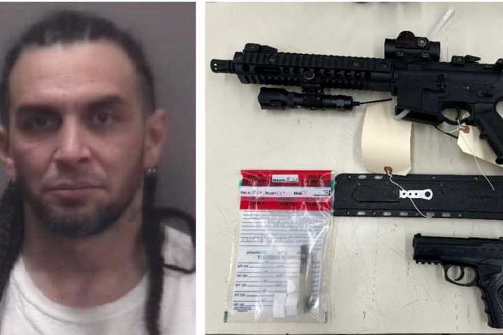 Bridgeport Man Nabbed With Weapons, Drugs In Vehicle During Stop, Police Say