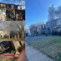 <p>Photos from the scene of the fire in Harford County.</p>