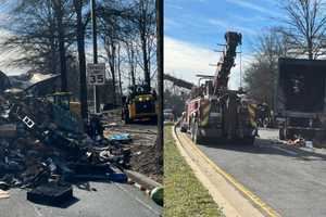 Wegmans Tractor-Trailer Fire Leads To Temporary Lane Closures In Maryland