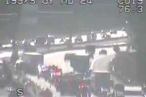 Crash Investigation On I-95 Backs Up Traffic In Harford County