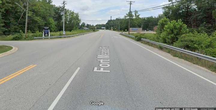 Fort Meade Road near Liberty Valley Road