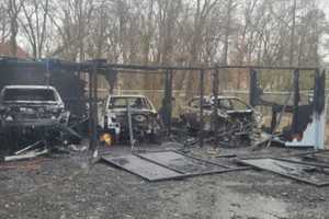 Vehicles Being Repaired In Maryland Building Destroyed By Blaze: Fire Marshal