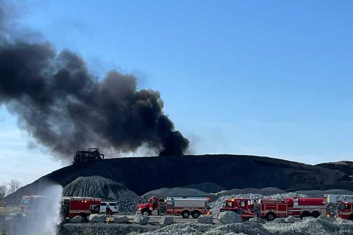 Tanks Full Of Liquid Asphalt, Used Motor Oil Catch Fire At Montgomery County Industrial Site