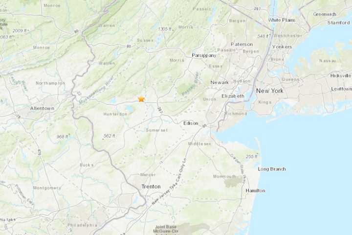 Small Earthquake Felt In Hunterdon County: USGS