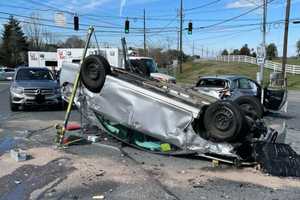 Montgomery County Rollover Sends 4 To Hospital