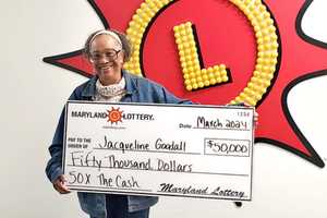 Prince George’s County Woman Wins $50K On Lottery Scratch-Off: 'Everything Stopped'