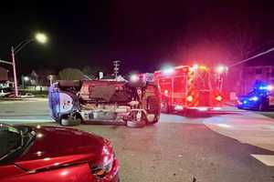 1 Hospitalized In 2-Car Crash In Gaithersburg