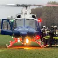 <p>The patient was airlifted to an area hospital.</p>