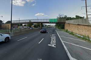 Driver Killed In Fiery DC Crash Was Trapped On Top Of Jersey Wall On I-295 In DC, Police Say