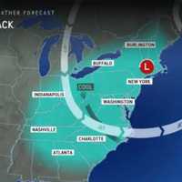 <p>The mid- to late week forecast</p>