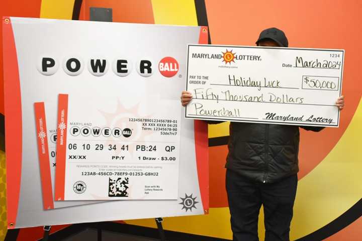 Silver Spring Man Wins $50K Powerball Prize Over Easter Weekend