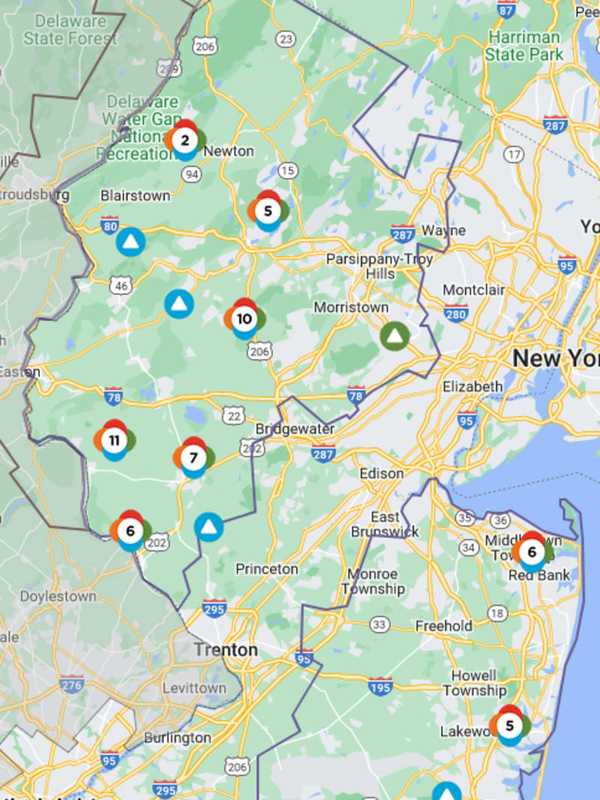 Storm Leaves More Than 2,000 Customers Without Power In Northwest Jersey