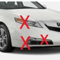 <p>White Acura (Not actual vehicle)</p>