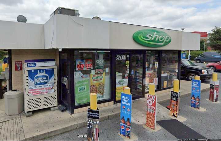 Forbes BP gas station at 9701 Annapolis Road in Lanham
  
