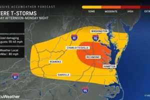 Watch Issued For Possibly Severe Storms That Could Bring 70MPH Wind Gusts, Hail To DMV Region