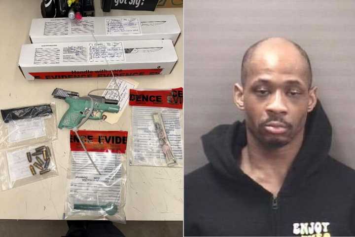 Man, 30, Busted On Weapons Charges After Banging On CT Hotel Room Door, Police Say