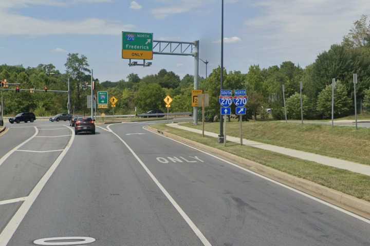 Two Killed In Crash On I-270 Ramp In Frederick County: Maryland State Police (UPDATED)