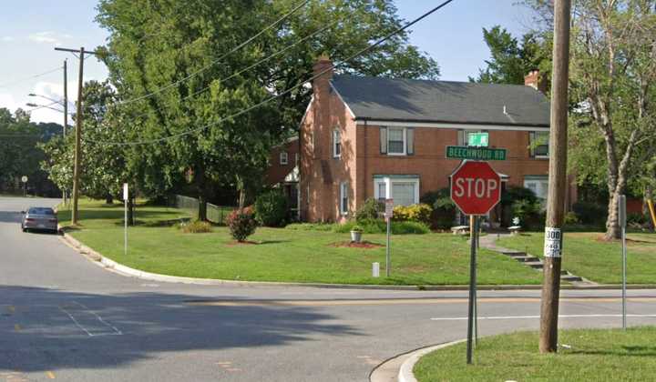 The barricade was reported in the&nbsp;2100 block of Beechwood Road in Prince George's County.