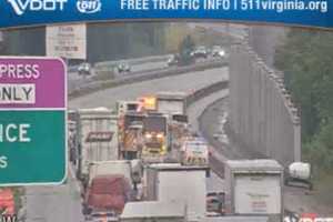 Tractor-Trailer Crash Leads To Miles-Long Delays On I-95 In Stafford County