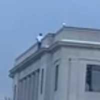 Man Safe After Threatening To Jump From Roof Of Linden City Hall