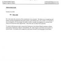 <p>Shae Ashe&#x27;s resignation statement.</p>