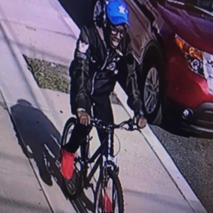 Police have released this photo showing a person of interest in the street harassment of a woman Wednesday.