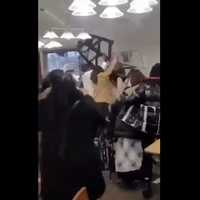 Viral Video Shows Violent Brawl Over Steak Shortage At Bensalem Golden Corral