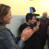 Sigourney Weaver Visits North Bergen High For Encore Performance Of 'Alien'