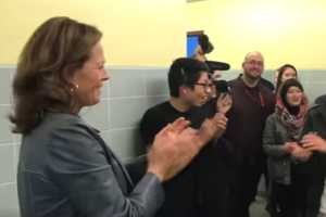 Sigourney Weaver Visits North Bergen High For Encore Performance Of 'Alien'