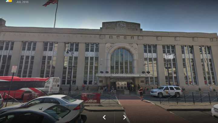 A person died after being hit by a train pulling into Newark Penn Station Tuesday.