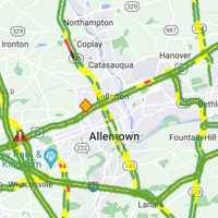 Tractor-Trailer Crash Closes Ramp From Route 309 To Route 22