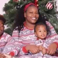 <p>Wanda “Nandi” Fitzgerald, her son Denzel “Buddy” Nolan Jr.-- who were shot dead on New Year&#x27;s Eve pictured with Fitzgerald&#x27;s two surviving children.</p>