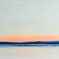 Drawing For Artist's Painting 'Sea-Blue' Taking Place In Ridgefield