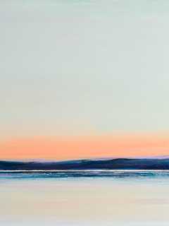 Drawing For Artist's Painting 'Sea-Blue' Taking Place In Ridgefield