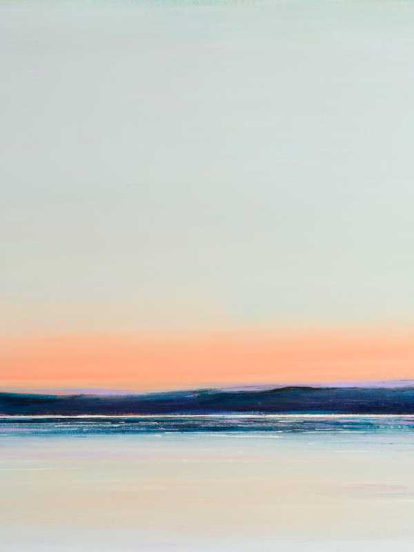 Drawing For Artist's Painting 'Sea-Blue' Taking Place In Ridgefield