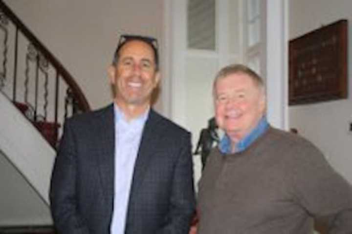 Jerry Seinfeld Films 'Comedians In Cars Getting Coffee' In Westchester
