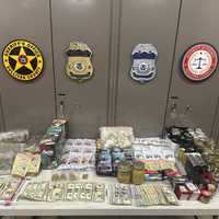 <p>Some of the items that were seized.</p>