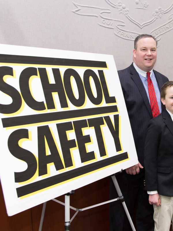 Hwang, Sandy Hook Parent Celebrate Passage Of Safer Schools Bill