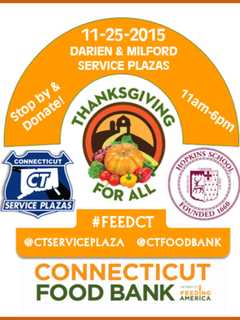 Interstate 95 Service Plazas In Darien Collecting Food 