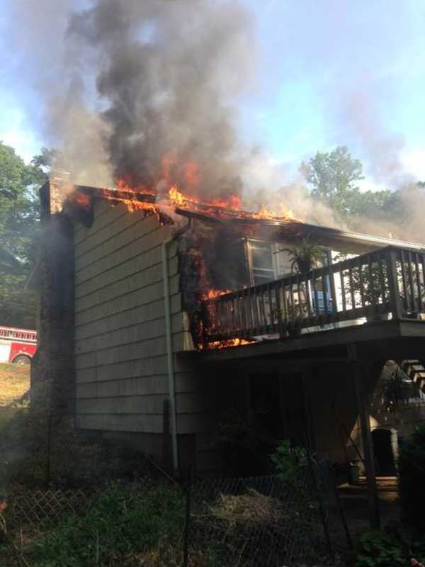 White Hills Fire Company Gets House Fire Under Control In Shelton