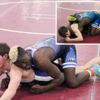 <p>Dunia Sibomana Rodriguez, a Long Beach High School student who survived a chimpanzee attack in his native Congo, has quickly become a force to reckon with in the world of high school wrestling.&nbsp;</p>