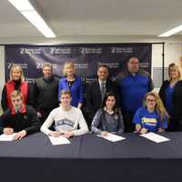4 Student-Athletes At Danbury's Immaculate High Sign On For College Sports