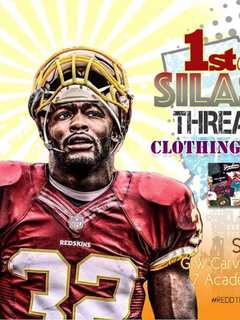 NFL Player Silas Redd Returns To Norwalk For Carver Center Event