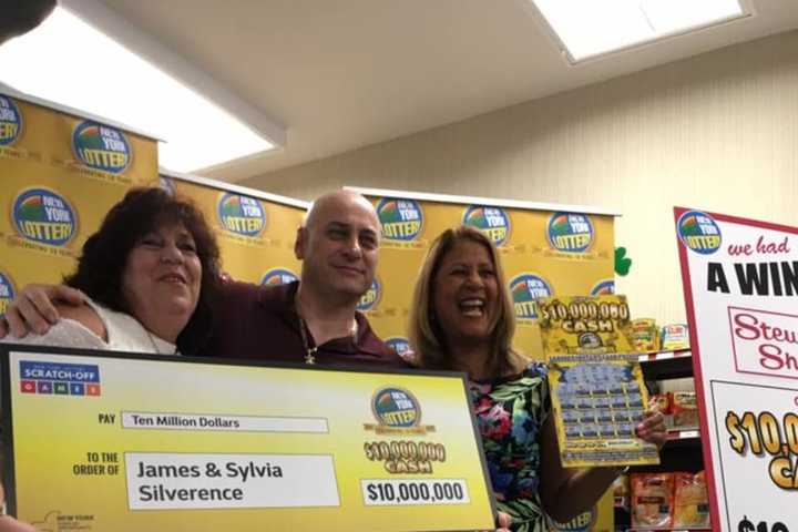 Poughkeepsie Couple ID'd As Winners Of Historic $10M Scratch-Off Prize