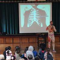 Paramus Students Learn About Their Body Through Visit From Slim Goodbody