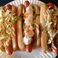 <p>Specialty dogs at Big Daddy&#x27;s in Little Falls.</p>