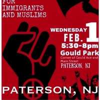 <p>Hundreds came out Wednesday night in Paterson to protest President Trump&#x27;s executive order instituting a travel ban from seven largely Muslim countries.</p>