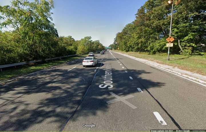 Southern State Parkway in North Merrick