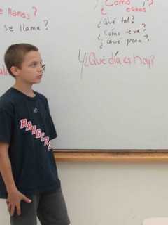 Seventh-Graders Practice Their Spanish Skills At Irvington 