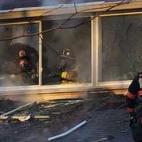 Garage Fire Consumes Tesla, Severely Damages Old Tappan Home, Authorities Say